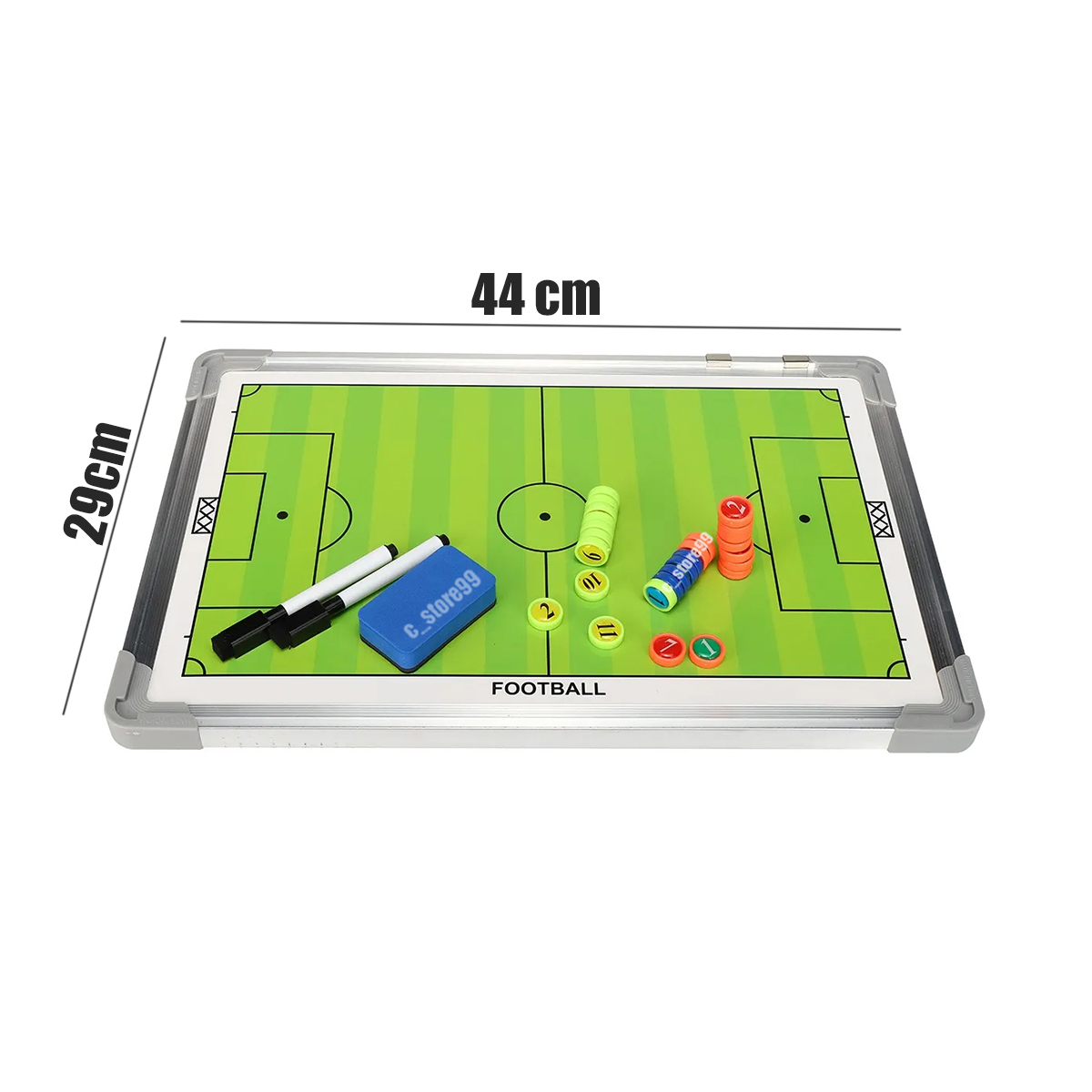 Tablero Para Entrenador Futbol Metálico